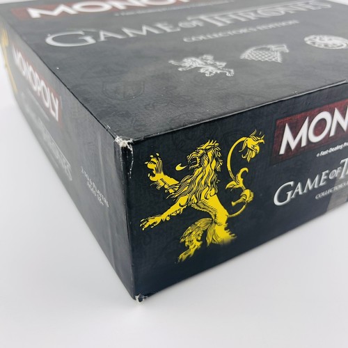 Game Of Thrones Collectors Edition Monopoly Board Game - Used Complete - Picture 5 of 10