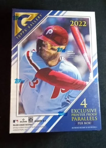 2022 Topps Gallery Baseball Trading Cards Blaster Box Brand New Factory Sealed!
