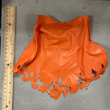 SU-CH-OGBD: 1/12 Orange Battle Damaged Wired Cape for  7" ~ 9" Action Figure