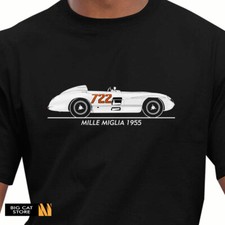 RaceArt - Retro Mille Miglia 1955 Motorsport Artwork Design T-Shirt