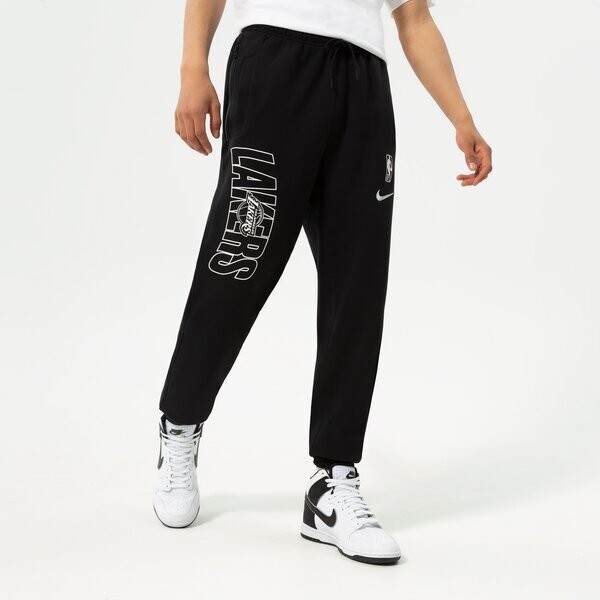 NIKE LOS ANGELES LAKERS NBA FLEECE TROUSERS PANTS SIZE M (DH9216 010) BLACK