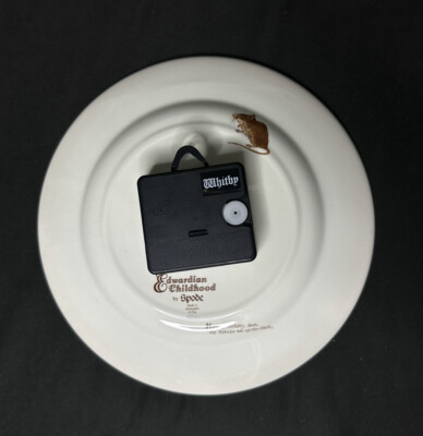 Spode Edwardian Childhood Multicolor Wall Clock Plate 7-3/4” | eBay