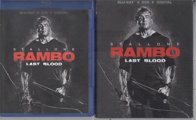 Rambo Last Blood (2019 DVD + Bluray ) Sylvester Stallone Paz Vega Yvette Monreal