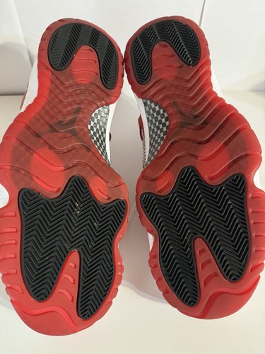 Nike Air Jordan 11 Retro Low IE White Gym Red Black Men's Size 13 - Picture 5 of 6