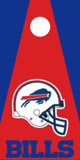 Cornhole Board Wraps Decals Vinyl Stickers Set of 2 - Buffalo Bills