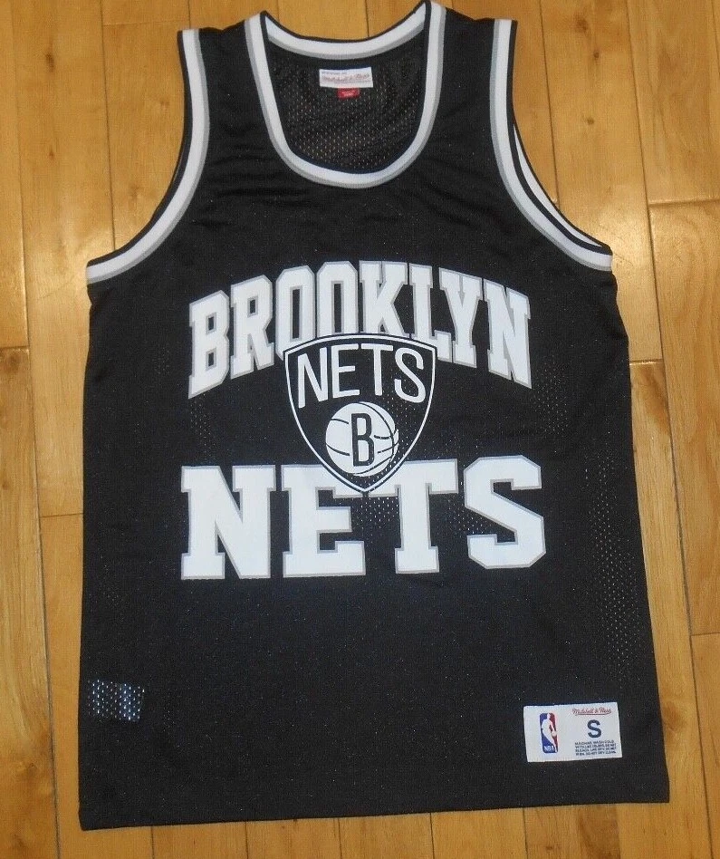 mitchell and ness brooklyn nets jersey