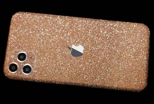 Für iPhone 11 Pro Max Glitzer Ganzkörper Skin Aufkleber Bling Sticker Schutz - Bild 10 von 46