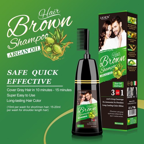 lichen professional hair black shampoo - Picture 8 of 13