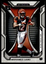 2012 Topps Strata (Retail) 81 Mohamed Sanu Cincinnati Bengals RC Football Card