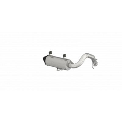 MBRP 2018-2019 Sportsman 850 Polaris 5'' SINGLE SLIP-ON PERFORMANCE POL AT-9523PT