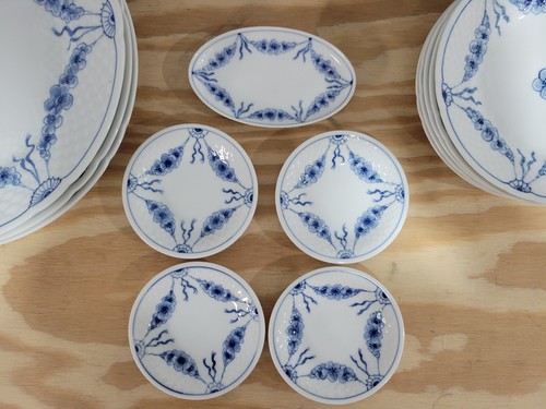 Piatto Cina Bing & Grondahl Impero Osso Blu e Bianco -- SCEGLI - Foto 6 di 11