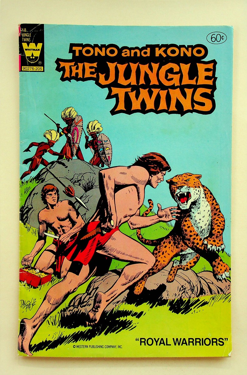 noko 様 twins Jungle Twins #18 - Tono and Kono (1972, Whitman) - Good | eBay