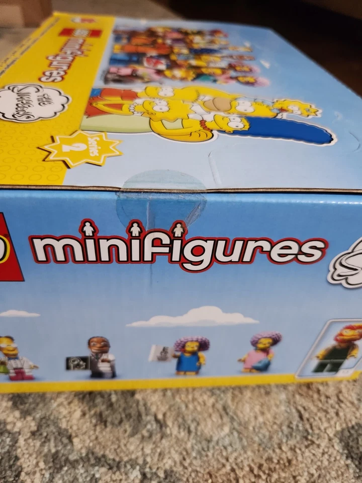 New, Sealed CASE/BOX - Lego 71009  The Simpsons Series 2 Collectible Minifigures - Image 3 of 3