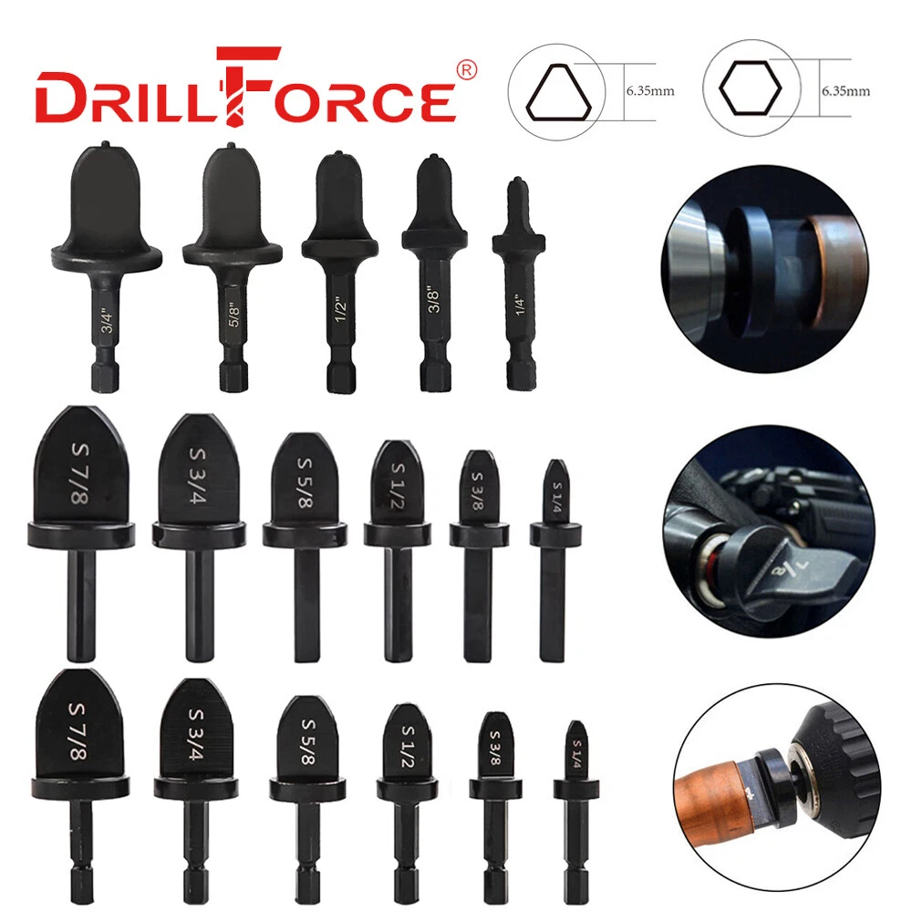 Swaging Tool Drill Bits Set Air Conditioner Copper Pipe Flaring