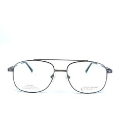 Contempo CO-00002 GU Eyeglasses Silver round Full rim Aviator 53-17 145 mm