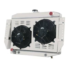 3 Row Radiator Shroud Fan For 1972~1979 74 Jeep Wagoneer Cherokee 5.9L V8;