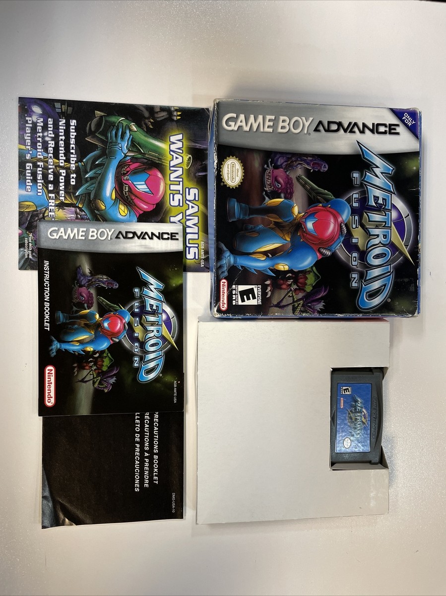 Metroid Fusion GBA Game Boy Advance CIB Authentic 45496731847|