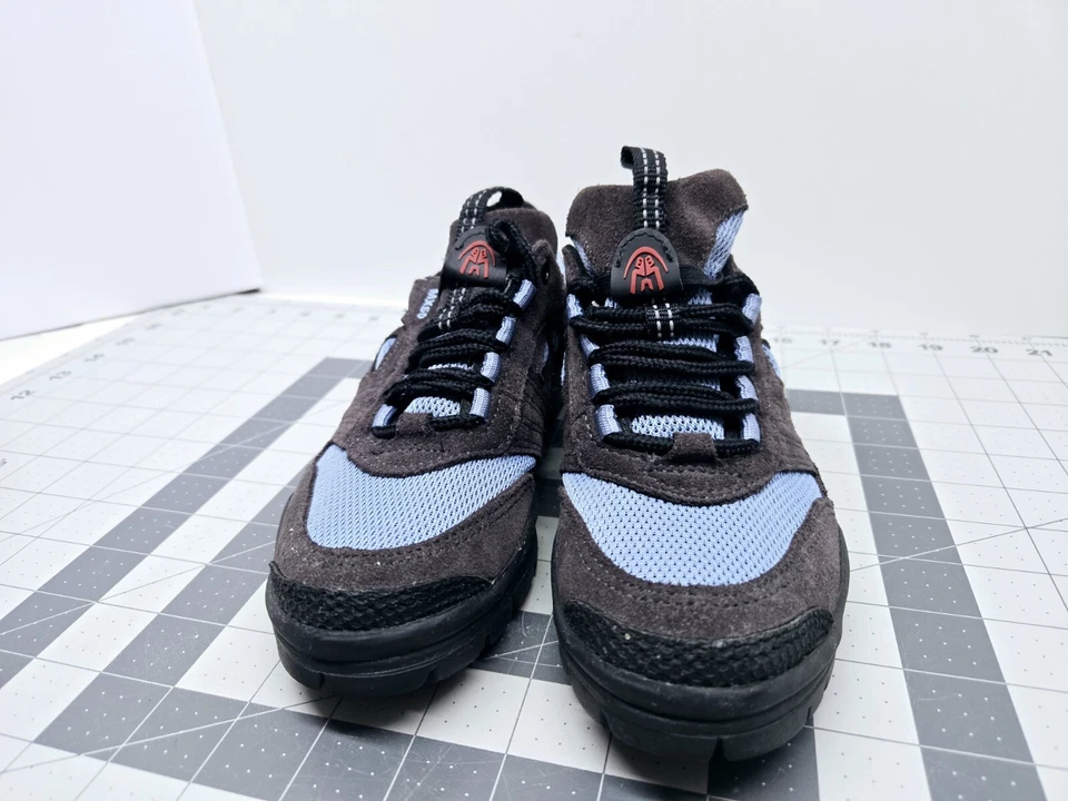 Chuteiras masculinas de ciclismo Lake MX60 tamanho feminino 5-5.5 mountain bike preto e azul - Imagem 2 de 4