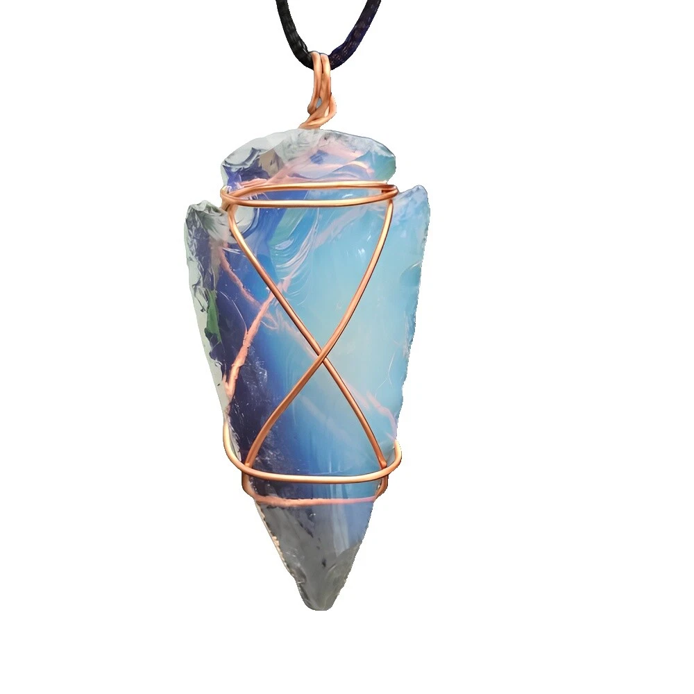 Opalite, медные, для семьи и друзей, модные ожерелья и кулоны