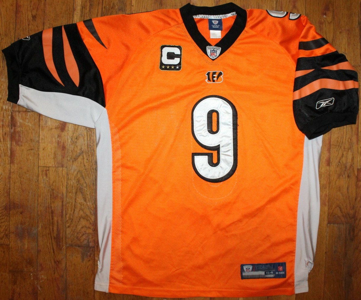 2003-11 Reebok Cincinnati Bengals #9 Carson Palmer Captain