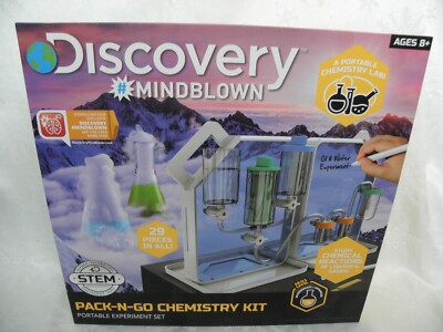 DISCOVERY MINDBLOWN PACK-N-GO CHEMIE KIT TRAGBARES EXPERIMENTIERSET