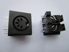 30 pcs Circular DIN Jack Female S Terminal 5 pin PCB Mount Connector New