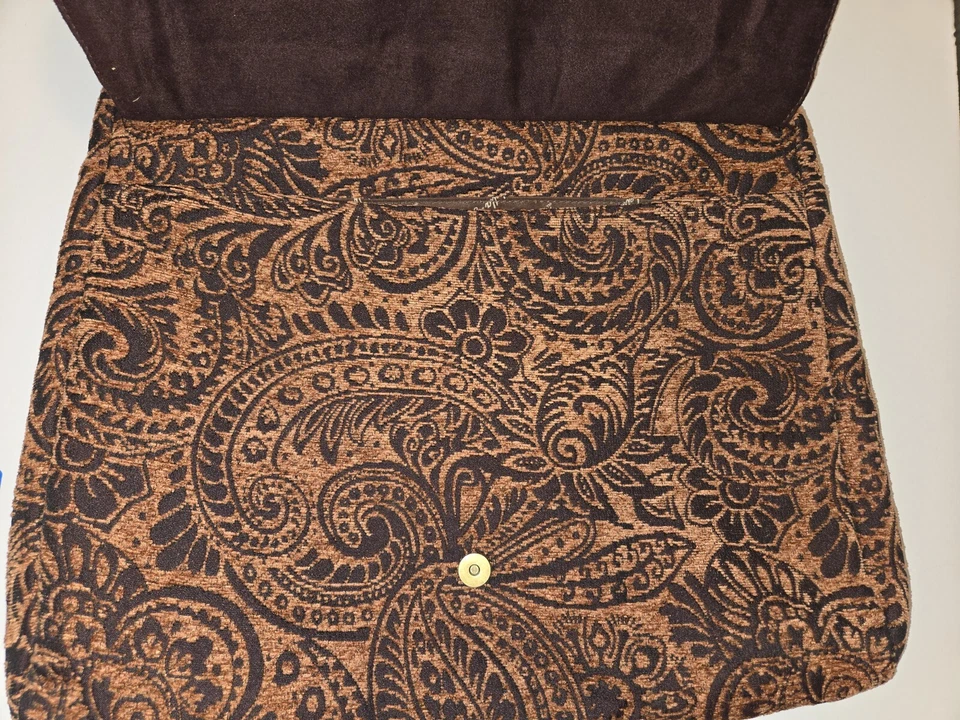 Isabella's Journey ARBESQUE UPTOWN TRAVELER Actualizado Brocado Alfombra Bolso -Tote Foto 3 de 4