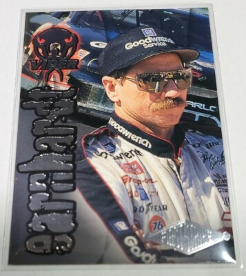 Dale Earnhardt Card 1996 Wheels Viper Card # 1 first strike.