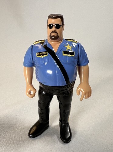 1991 Hasbro Titan Sports WWF Wrestling BIG BOSS MA...