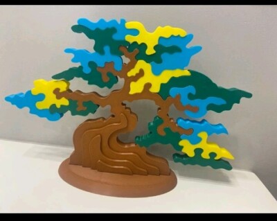 Table Top Size Survivor Challenge Tree Puzzel. 3d Printed