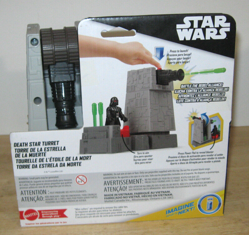 2024 Fisher Price Imaginext Star Wars Death Star Turret w/ Darth