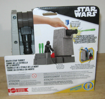 2024 Fisher Price Imaginext Star Wars Death Star Turret w/ Darth