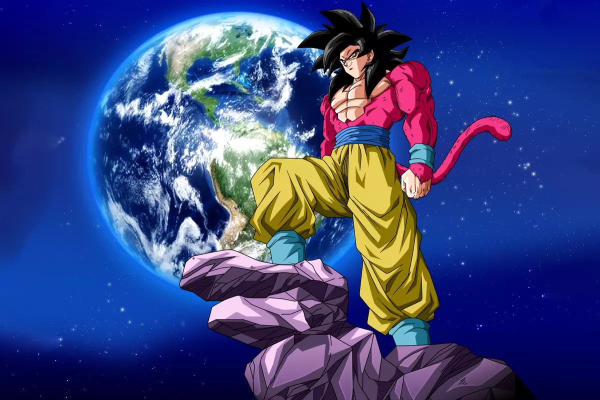 Super saiyan 5, dbgt, dragon ball, goku, HD wallpaper