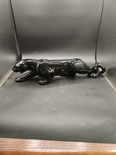 VTG. Royal Hager Stalking Black Panther Figurine - Afbeelding 3 van 6