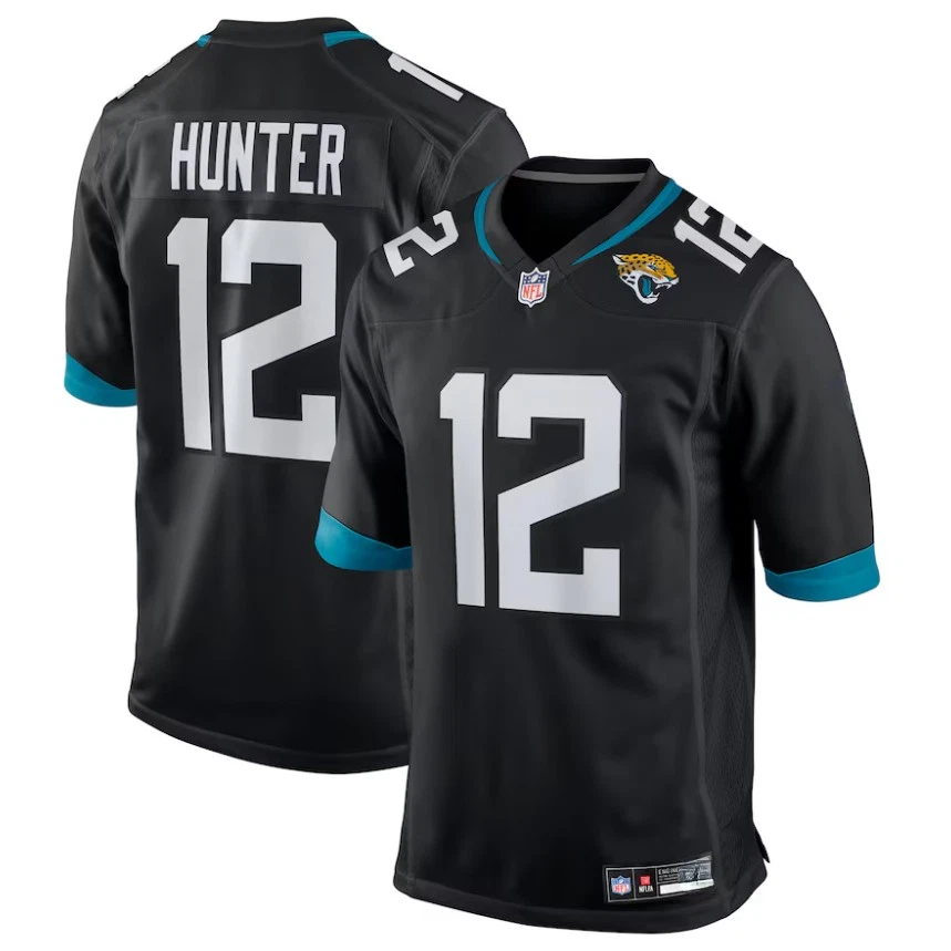 Men's Jaguarss #12 Travis Hunter 2025 Stitched  Jersey