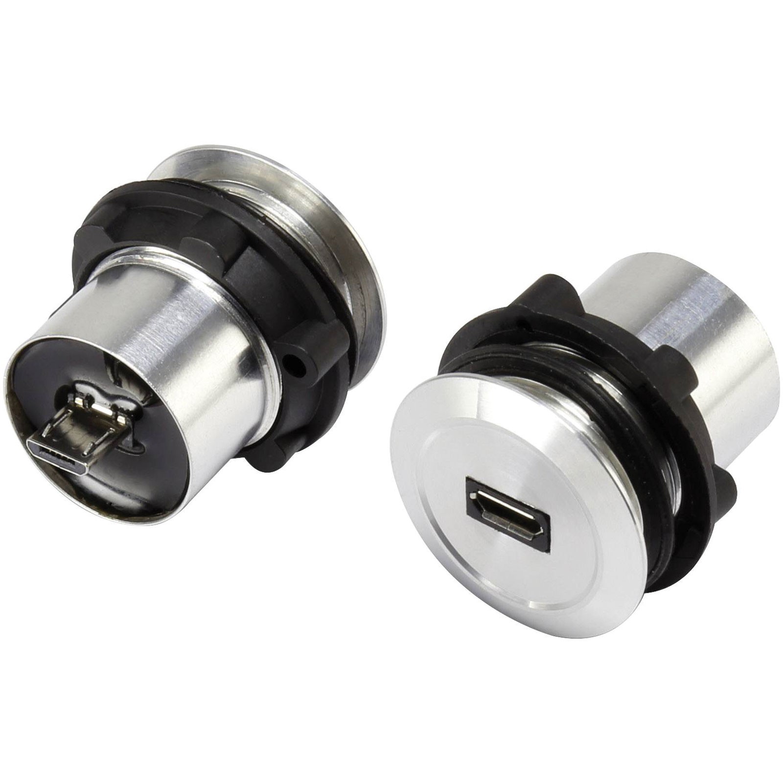 TruComponents Micro USB-2.0 skt, Micro USB skt on micro USB plug