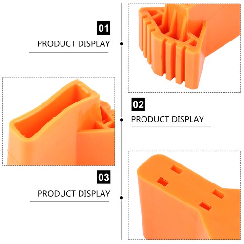 4 Pcs Ladder Leg Leveler Safety Covers Step Caps Antislip Pads for Extension - Picture 11 of 12