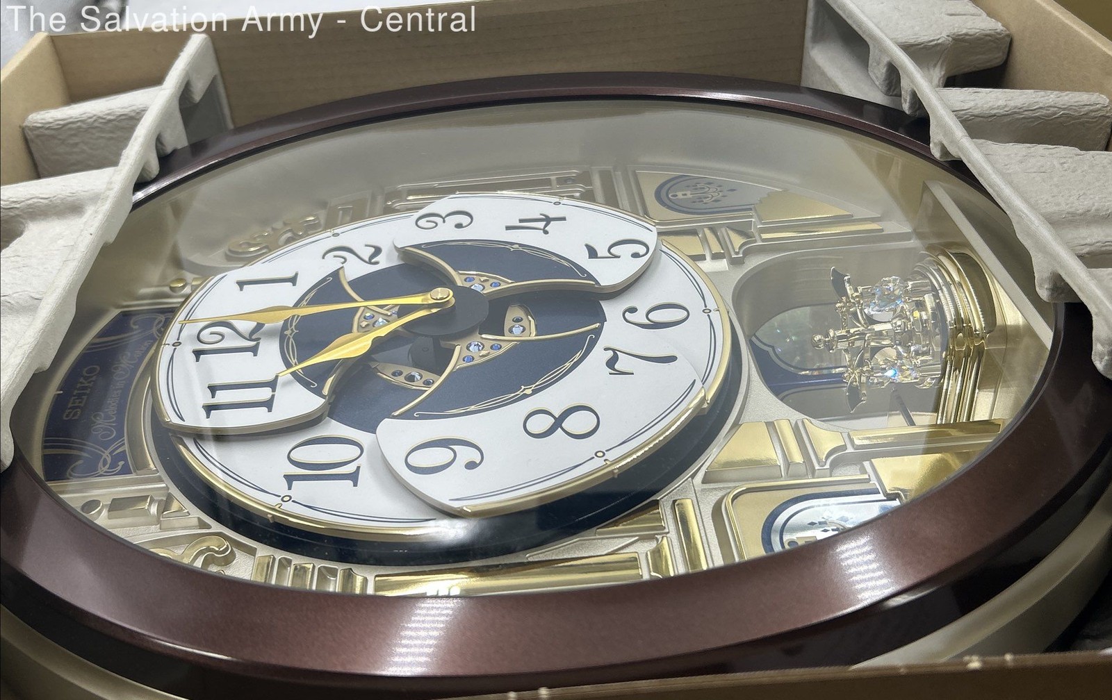 Seiko Plastic Special Collectors Edition Melodies In Motion Musical Wall Clock