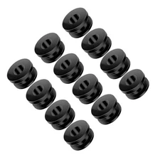 Rubber Grommets Kit Rubber Polishing Pad Fits for Automotive Motorcycle Body 
