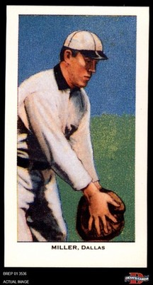 1909 T206 Reprint #337 Molly Miller DAL Minor League - Dallas 8 - NM/MT