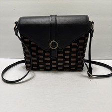 Longaberger 2007 "To Go" Woven Wood Purse Crossbody