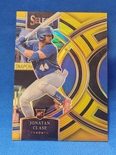 JONATAN CLASE 2024 SELECT PREMIER LEVEL #80 GOLD PRIZM RC SSP 09/10 BLUE JAYS