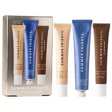 Summer Fridays The Holiday Trio Set with Lip Butter Balm in Hot Cocoa  Toasted