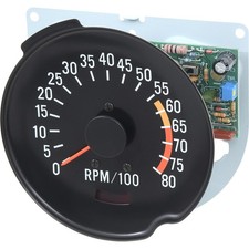 1970-72 Camaro In Dash Tachometer 6500-8000 Redline 350360 Hp All Ignition