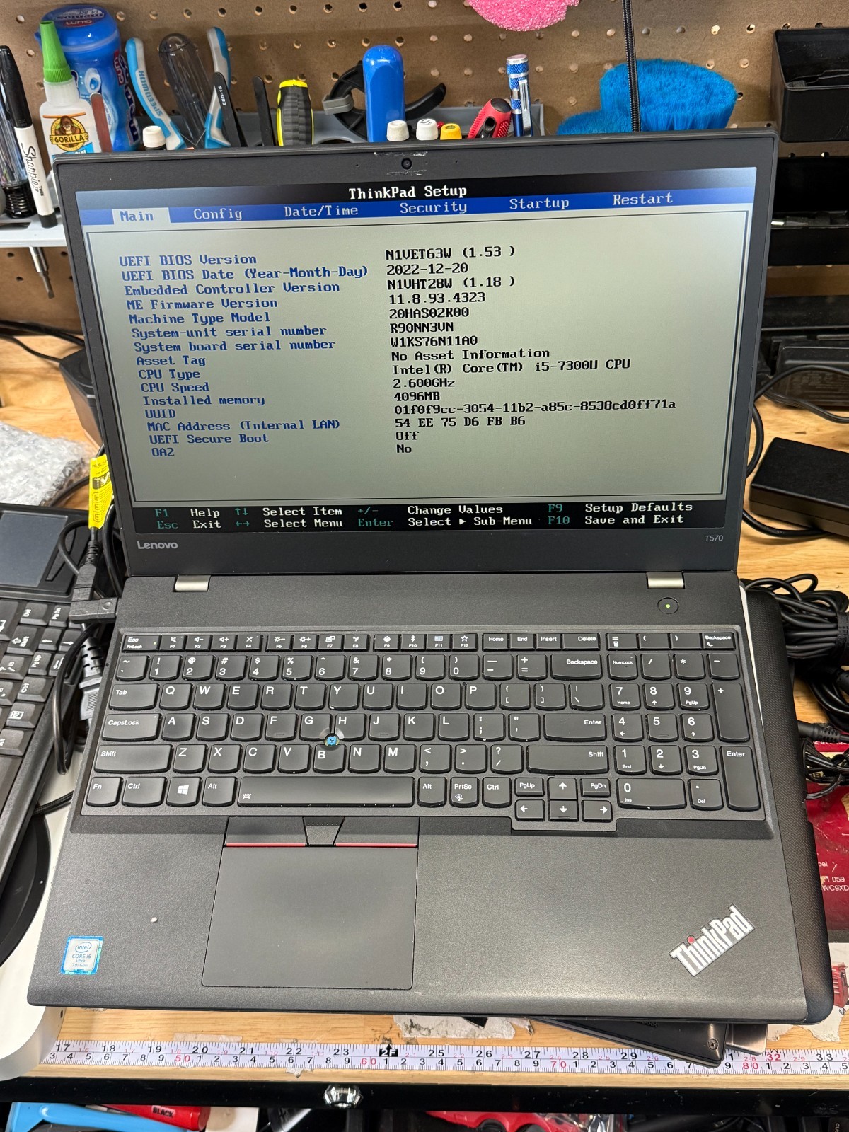 Lenovo ThinkPad T570 i5-7300U 15.6