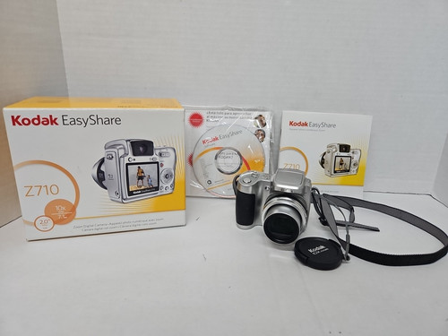 Kodak Easyshare Z710 7.1 MP Digital Camera Silver Tested Works - Picture 1 of 5
