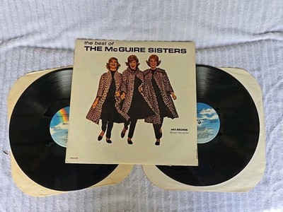   The Best of the McGuire Sisters   Rare 1978 MCA Records Dbl Vinyl LP  