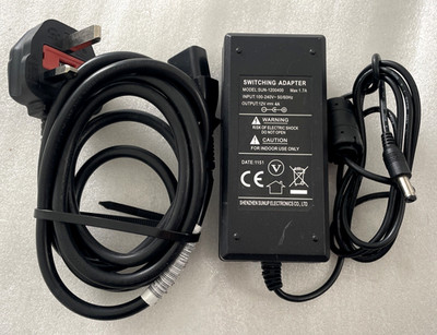 ShenZhen 48W 12V 4A 5,5 × 2,5 mm Netzteil für CCTV DVRs mit UK-Stecker