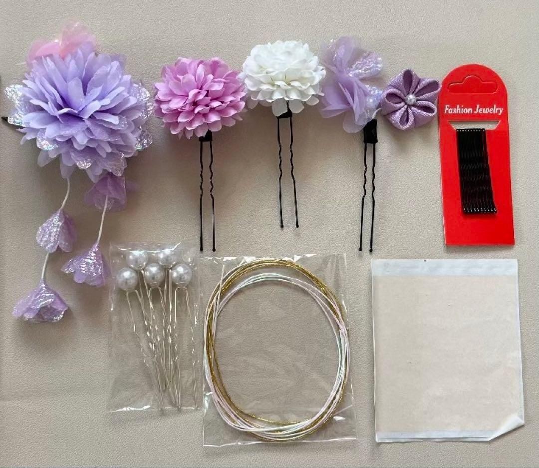 JZOON Hair Ornament for Coming-of-Age Ceremony Summer Festival Traditional Kimon