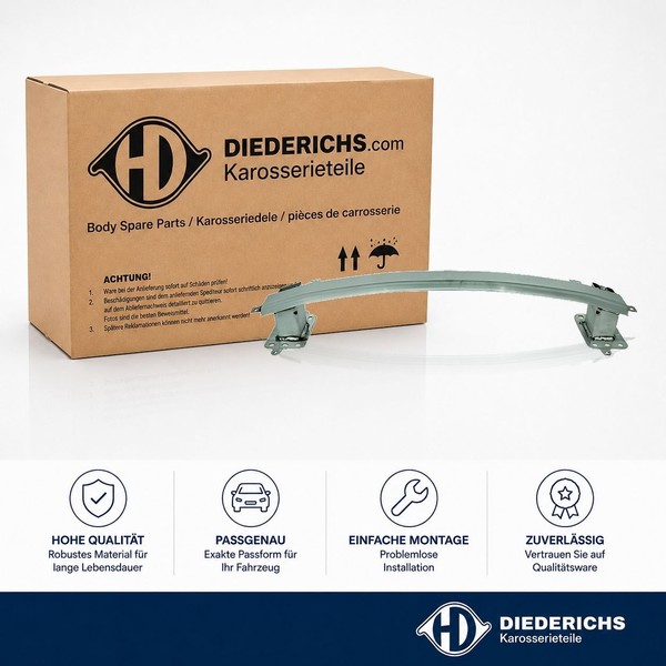 TrÄGer StossfÄNger Vorne Diederichs 1815060 FÜR Opel-image